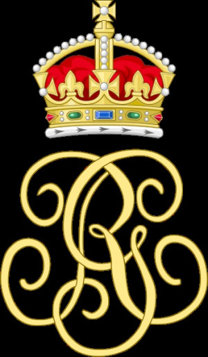 Royal Monogram of King George III of Great Britain