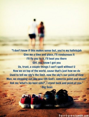 ... bigsean #lyrics #love #chivalry #Couples #romantic #pictures #tumblr