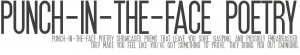 Punch-in-the-face poetry showcases poems that leave you sore, gasping ...