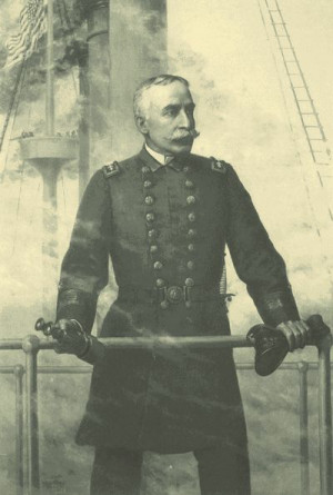 admiral george dewey at manila bay in the philippines admiral