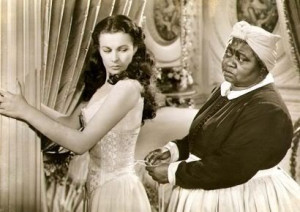 Another great actress, no not Vivien Leigh. Hattie McDaniel. She did ...