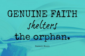 genuine faith shelters the orphan-PlentyPlace