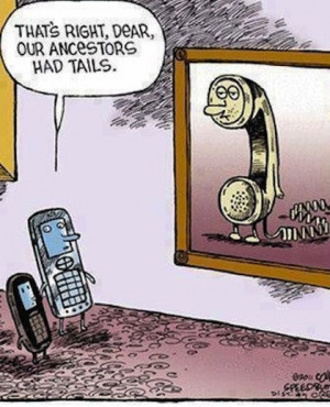 funny phone cartoon joke