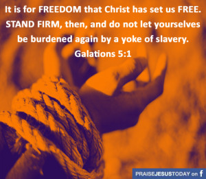 Go Back > Gallery For > Freedom In Christ Bible Verse