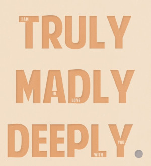Truly, Madly, Deeply by One Direction