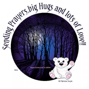 Thanks in advance for the extra thoughts and prayers for Taryn!