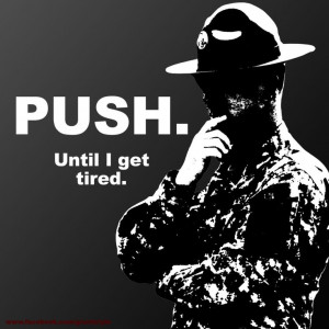 The world according to Drill Sergeant.