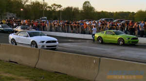 Video American Muscle Tests Out Their New Mustang The Drag