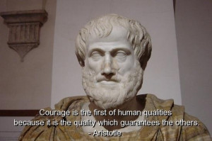 Aristotle, best, quotes, sayings, famous, courage, brainy, deep