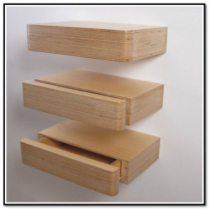 Floating Shelf With Drawer Canada