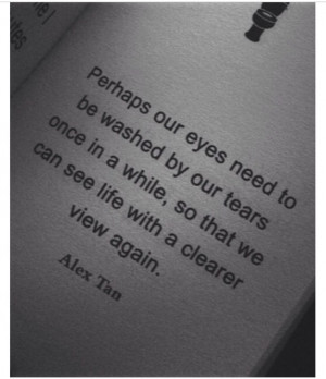 black and white, crying, depressed, eyes, life, perspective, quote ...