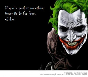 Funny photos funny Joker art quote