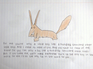 Le Petit Prince's Fox by WesternCrow