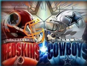 Game Day Redskins against the Cowboys! Go Skins!~;-0} 12 30 2012