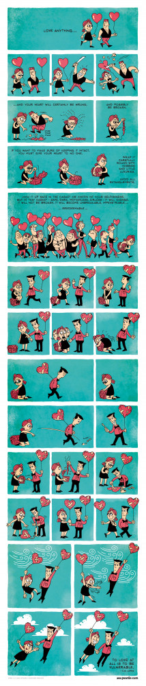 Displaying 19> Images For - Broken Heart Balloon Comic...
