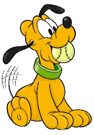 wouldn't be complete without at least one picture of Disney's Pluto ...