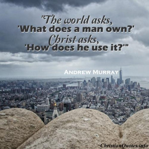 Andrew Murray Quote – Giving
