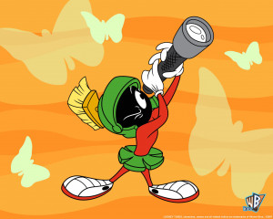 marvin the martian 04 free looney tunes cartoons wallpaper picture