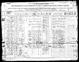 Ellis Island Immigration Records - 1906
