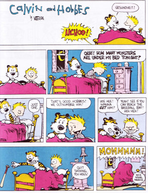 Calvin And Hobbes Growing Up It was hard to have grown up