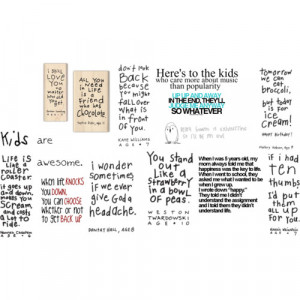 Kid Quotes. - Polyvore