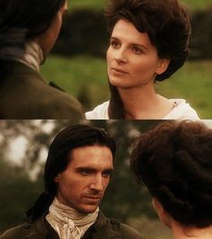 Cathy (Juliette Binoche) and Heathcliff (Ralph Fiennes) - Wuthering ...