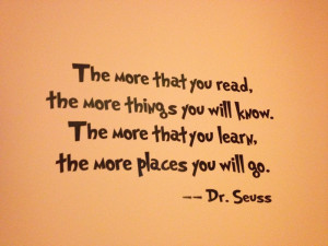 Dr. Seuss Wall Decal Quotes