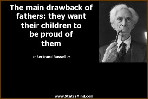 The main drawback of fathers: they want their children to be proud of ...