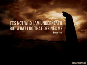 Quote from Batman Begin (Inspiraday)