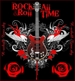 Rock n roll guitar