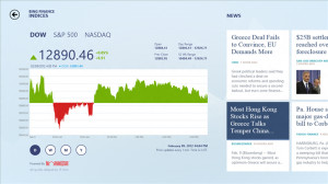 Bing Finance App Windows 8