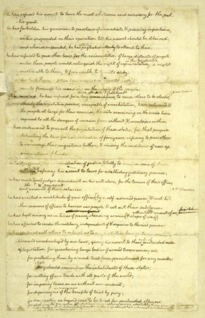 ... Jefferson Declaration Of Independence Declaration of independence