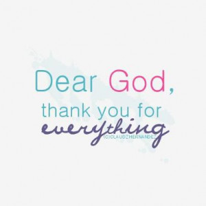 ... thank you's most especially our thank you's for everything god had