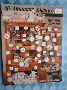 Details about 50 MINIATURE SAYINGS BY DALE BURDETT