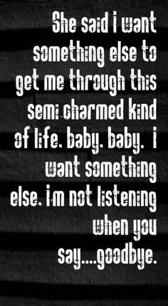 Third Eye Blind - Semi-Charmed Life - song lyrics, song quotes, songs