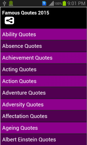 Famous Quotes 2015 - Android Mobile Analytics and App Store Data