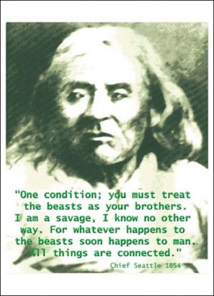 www.leedspostcards.co.uk chief seattle quote postcard produced by ...