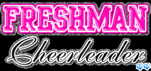Freshman Cheerleader Graphic For Myspace