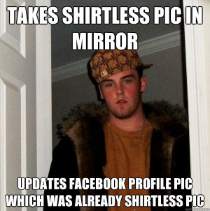 Facebook narcissism show off Facebook