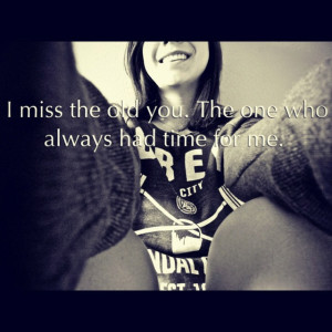 Its crazy how things can change.