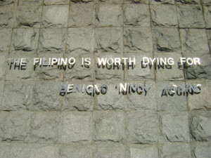 Indeed! Benigno Aquino, the slain senator and an opposition leader to ...