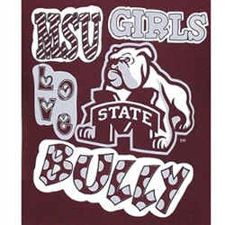 Girlie Girl Originals - Mississippi State T-Shirts Girls