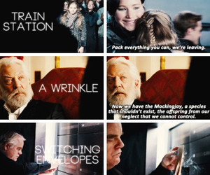 catching fire deleted scenes + significant quotes or moments