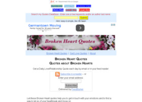 Broken heart poems websites and posts on broken heart poems