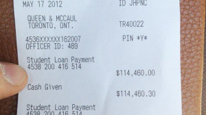 Canadian man pays off $114K student loan debt in cash, posts copy of ...