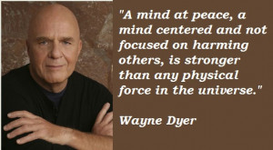 Sharing Wayne Dyer – The Importance Of Loving Thoughts