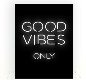 Good Vibes Only Print, Inspirational Quote Print, Printable Typography ...