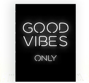 Good Vibes Only Print, Inspirational Quote Print, Printable Typography ...