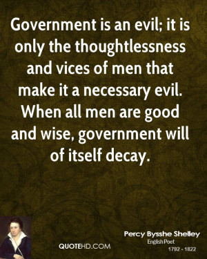 Quotes About Evil Government