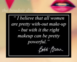 Bobbi Brown is a make up brand that promotes natural beauty, and I ...